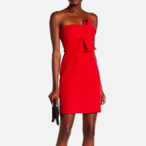 Alexia Admor strapless red dress